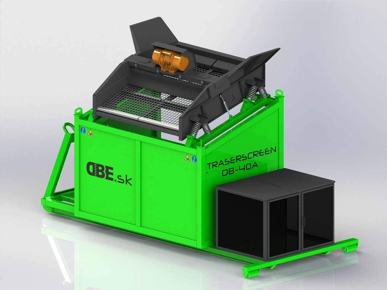 DB Engineering TraserScreen DB-40A - Zeefinstallatie: afbeelding 1 DB Engineering TraserScreen DB-40A - Zeefinstallatie: afbeelding 1
