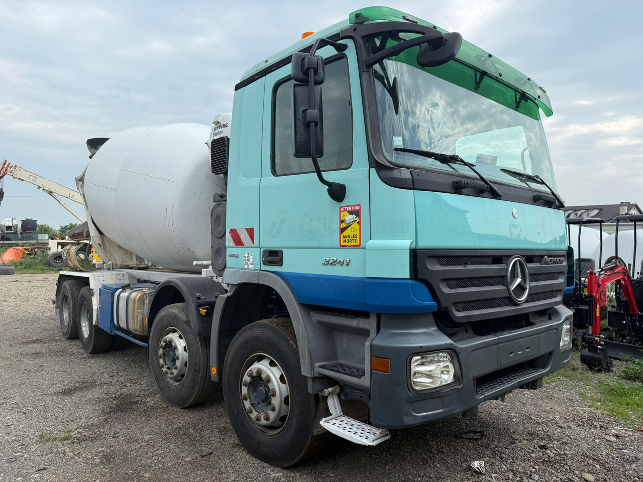 MERCEDES BENZ 3241 CONCRETE MIXER - Betonmixer: afbeelding 3 MERCEDES BENZ 3241 CONCRETE MIXER - Betonmixer: afbeelding 3