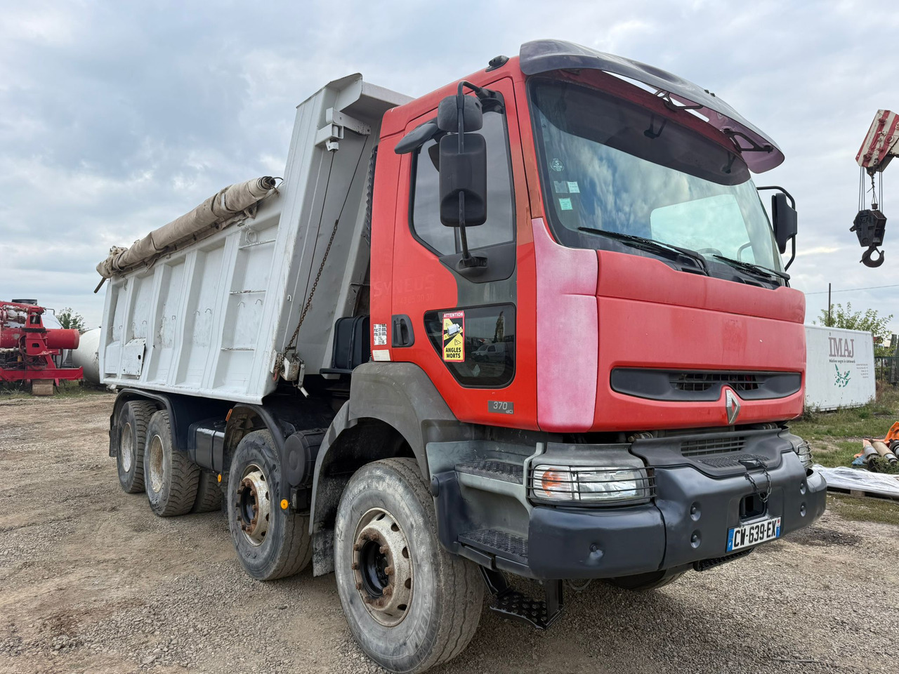 RENAULT KERAX TIPPER - Kipper vrachtwagen: afbeelding 1 RENAULT KERAX TIPPER - Kipper vrachtwagen: afbeelding 1