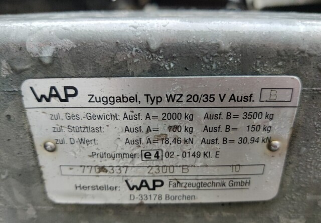 Kärppä Teliperäkärry jarrullinen - Open/ Plateau aanhangwagen: afbeelding 4 Kärppä Teliperäkärry jarrullinen - Open/ Plateau aanhangwagen: afbeelding 4
