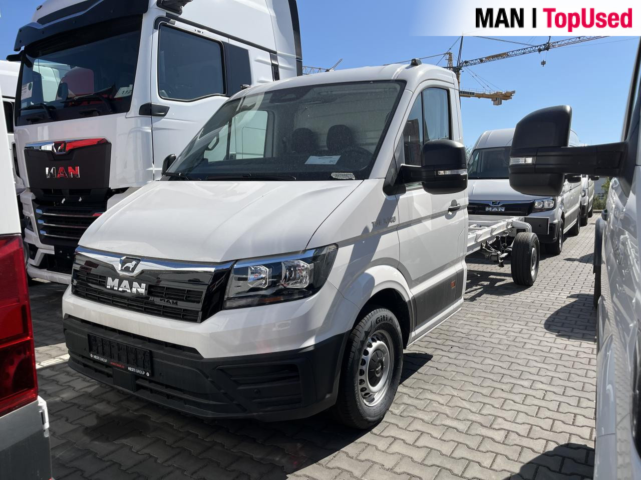 MAN TGE 3.140 4X2F SB Chassis - Gesloten bestelwagen: afbeelding 1 MAN TGE 3.140 4X2F SB Chassis - Gesloten bestelwagen: afbeelding 1