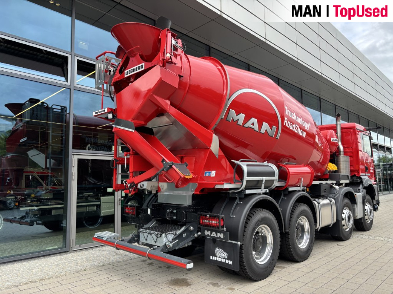 MAN TGS 35.480 8x4 BB CH LIEBHERR HTM 905 Klima - Betonmixer: afbeelding 5 MAN TGS 35.480 8x4 BB CH LIEBHERR HTM 905 Klima - Betonmixer: afbeelding 5