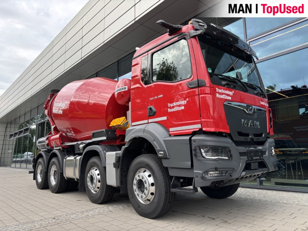MAN TGS 35.480 8x4 BB CH LIEBHERR HTM 905 Klima - Betonmixer: afbeelding 3 MAN TGS 35.480 8x4 BB CH LIEBHERR HTM 905 Klima - Betonmixer: afbeelding 3