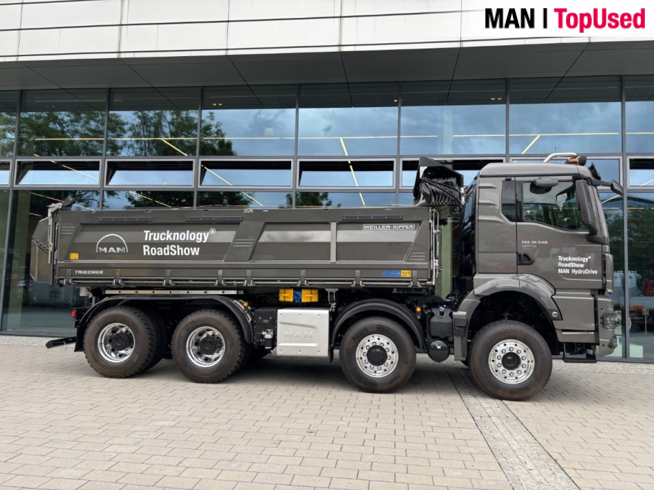 MAN TGS 35.540 8x4H BL CH MEILLER TRIGENIUS Pritarder - Kipper vrachtwagen: afbeelding 4 MAN TGS 35.540 8x4H BL CH MEILLER TRIGENIUS Pritarder - Kipper vrachtwagen: afbeelding 4
