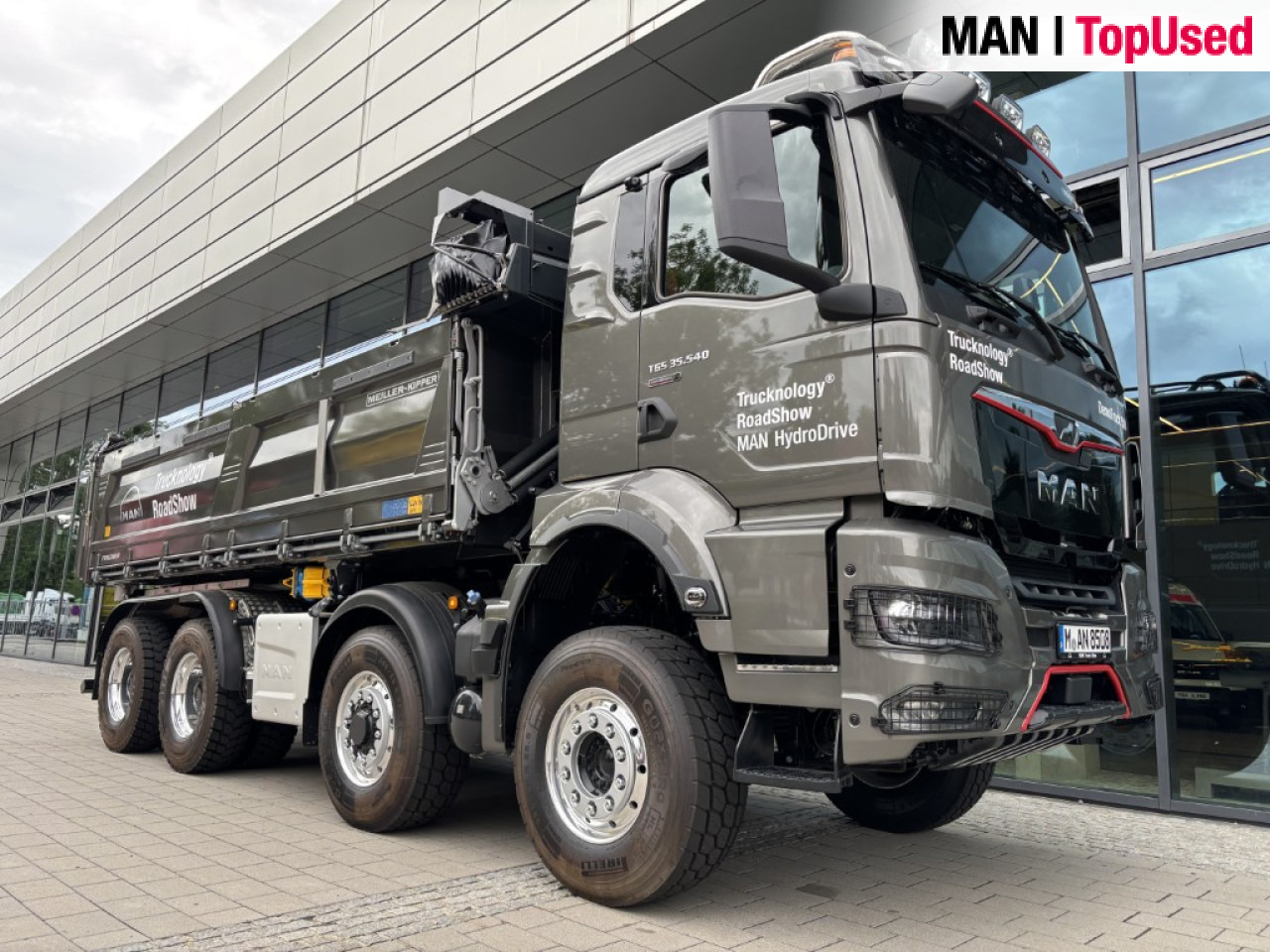 MAN TGS 35.540 8x4H BL CH MEILLER TRIGENIUS Pritarder - Kipper vrachtwagen: afbeelding 3 MAN TGS 35.540 8x4H BL CH MEILLER TRIGENIUS Pritarder - Kipper vrachtwagen: afbeelding 3