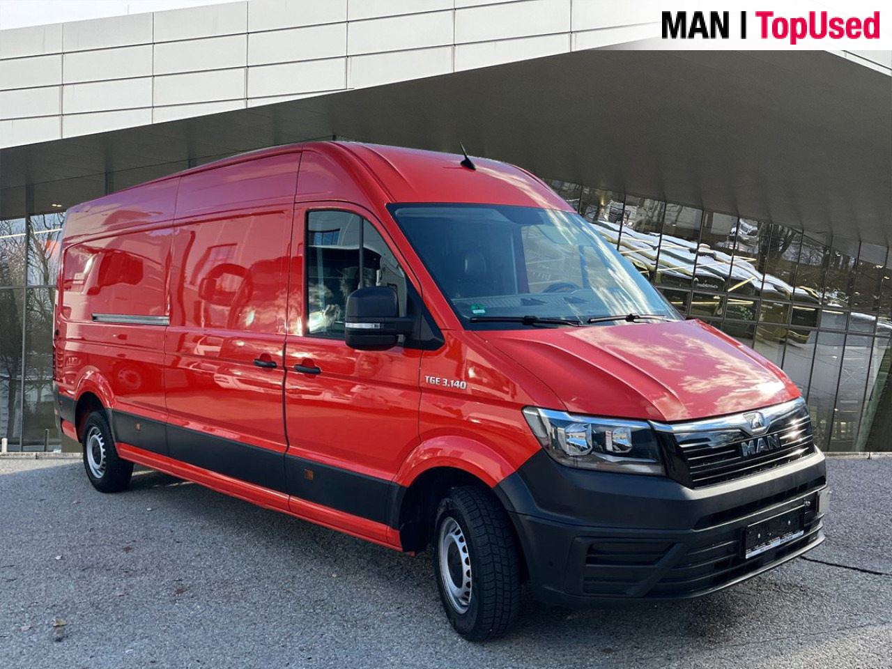 Gesloten bestelwagen MAN TGE 3.140 4X2F SB Klima ZV: afbeelding 10