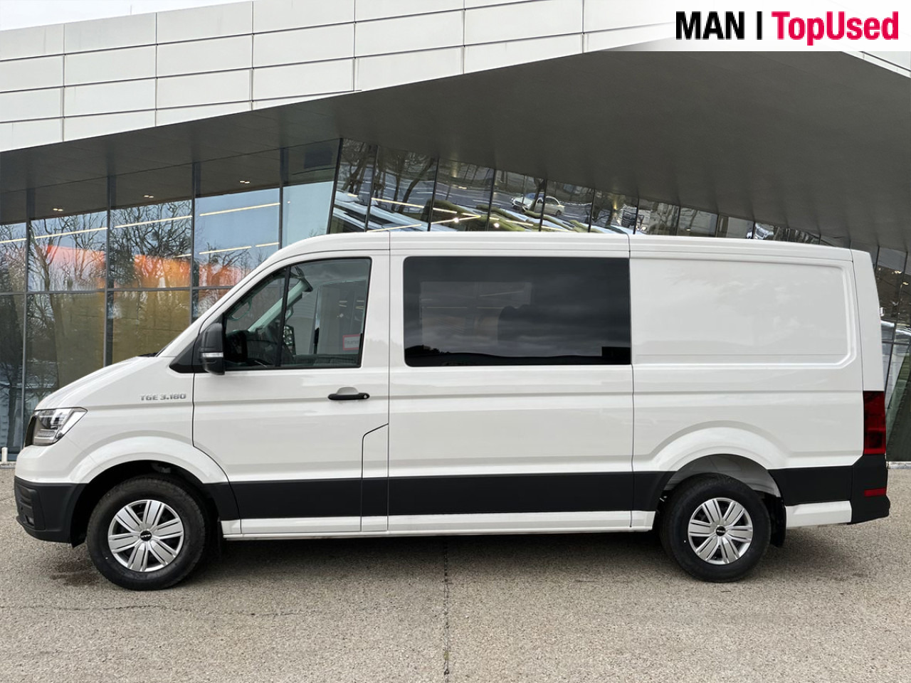 MAN TGE 3.180 4X2F SB - Gesloten bestelwagen, Bestelwagen met dubbele cabine: afbeelding 2 MAN TGE 3.180 4X2F SB - Gesloten bestelwagen, Bestelwagen met dubbele cabine: afbeelding 2