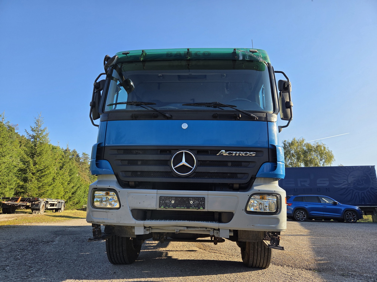 MERCEDES-BENZ ACTROS 3341 6x6 + CRANE PM 30 Radio Control - Vrachtwagen met open laadbak, Kraanwagen: afbeelding 2 MERCEDES-BENZ ACTROS 3341 6x6 + CRANE PM 30 Radio Control - Vrachtwagen met open laadbak, Kraanwagen: afbeelding 2