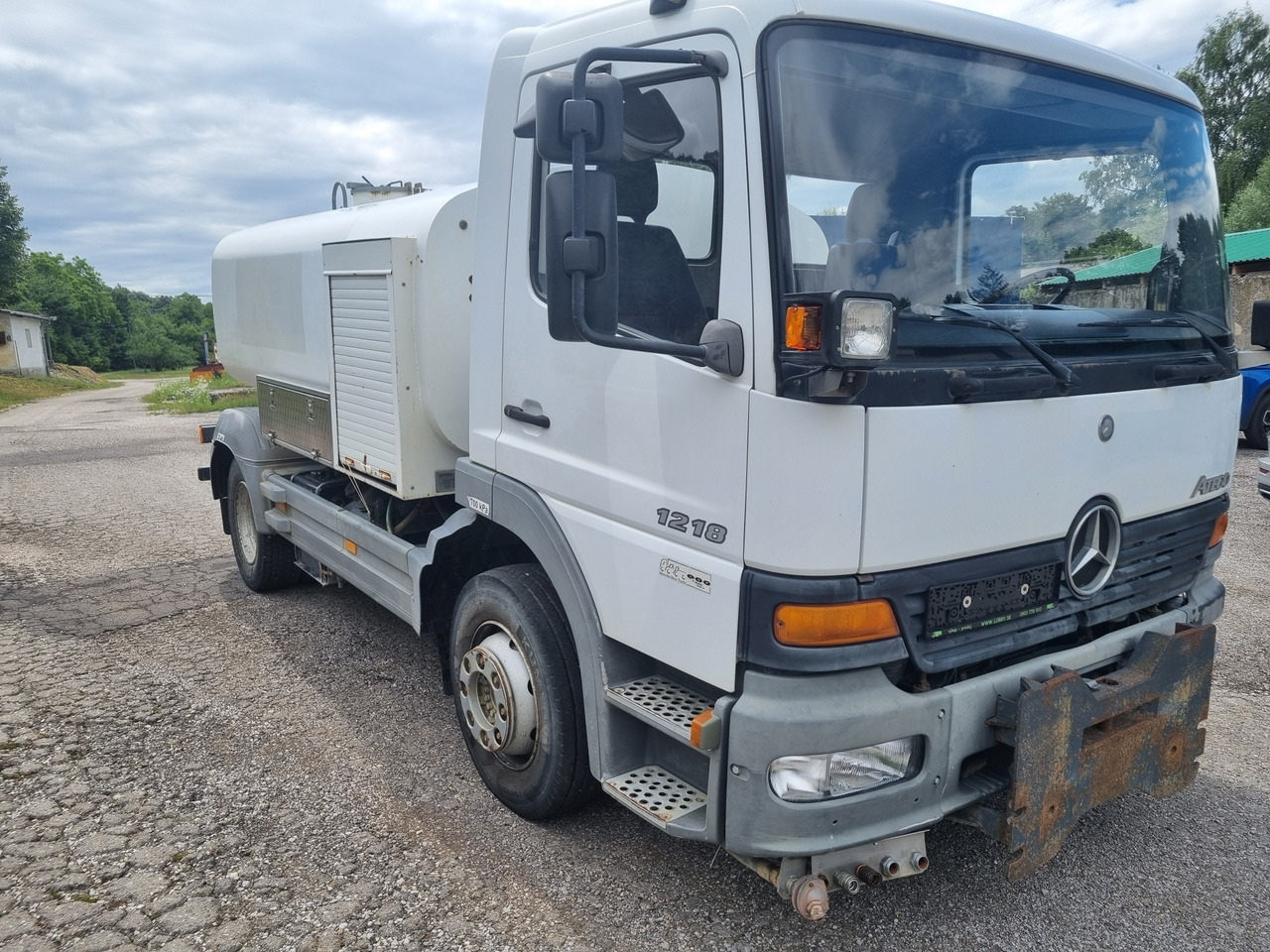 MERCEDES-BENZ ATEGO 1218 water cistern + pressure pump 20 BAR - Tankwagen: afbeelding 3 MERCEDES-BENZ ATEGO 1218 water cistern + pressure pump 20 BAR - Tankwagen: afbeelding 3