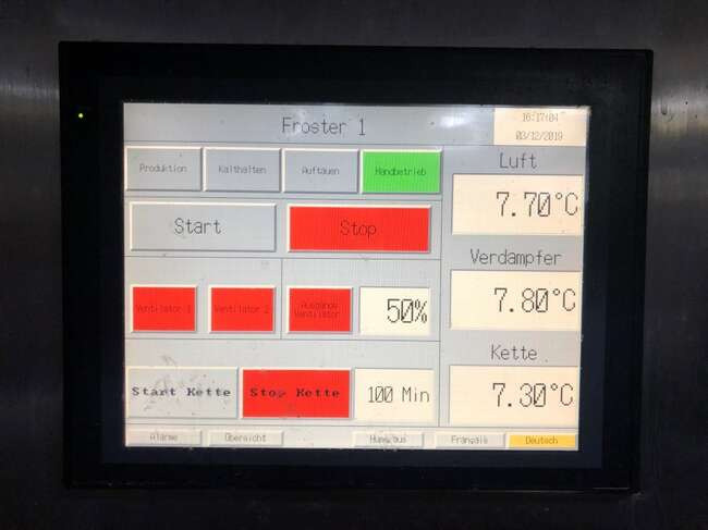 Voedselverwerkende machine Frigoscandia spiral freezer GCM92-08-28-25 NN CCR: afbeelding 18 Voedselverwerkende machine Frigoscandia spiral freezer GCM92-08-28-25 NN CCR: afbeelding 18