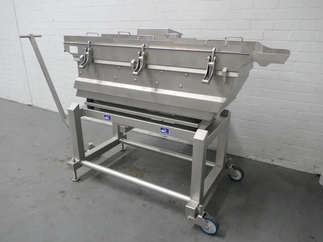 GEA vibrating gutter MultiShaker 450/1600 - Transportband: afbeelding 4 GEA vibrating gutter MultiShaker 450/1600 - Transportband: afbeelding 4