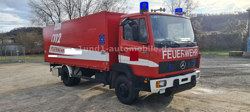 Mercedes-Benz 814 Feuerwehr GWG Edelstahl nur orig. 16.200km 814 Feuerwehr GWG Edelstahl nur orig. 16.200km - Brandweerwagen: afbeelding 4 Mercedes-Benz 814 Feuerwehr GWG Edelstahl nur orig. 16.200km 814 Feuerwehr GWG Edelstahl nur orig. 16.200km - Brandweerwagen: afbeelding 4