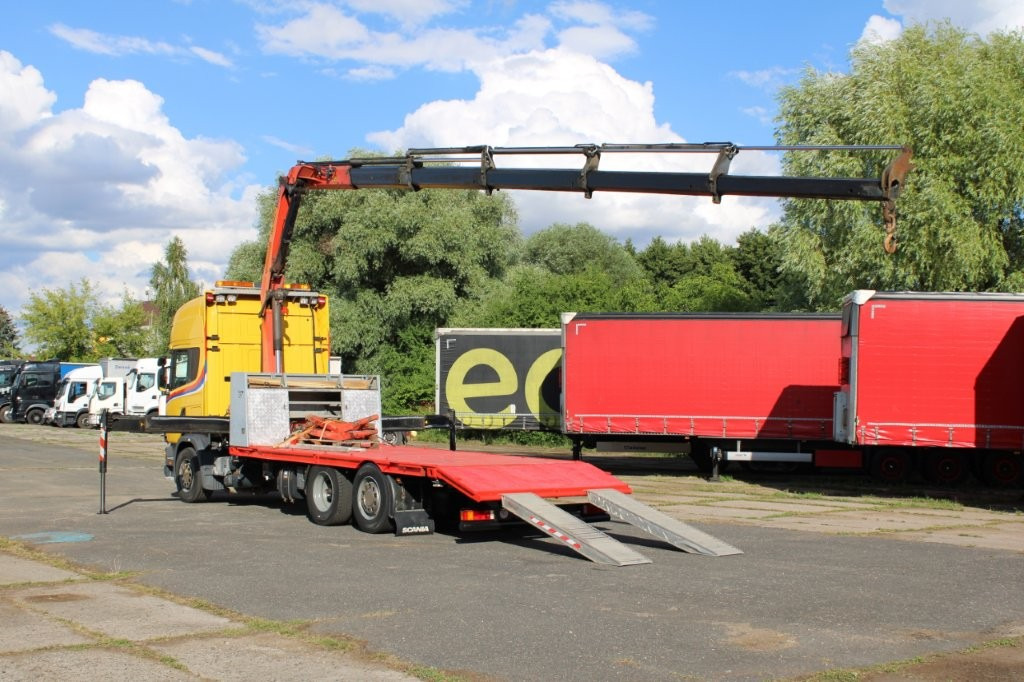 Scania R 114 LB340 6X2 L PALFINGER PK16502 - Autovrachtwagen vrachtwagen, Kraanwagen: afbeelding 4 Scania R 114 LB340 6X2 L PALFINGER PK16502 - Autovrachtwagen vrachtwagen, Kraanwagen: afbeelding 4