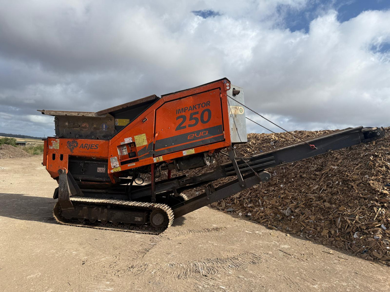 Arjes Impaktor 250 EVO - Industriële shredder: afbeelding 1 Arjes Impaktor 250 EVO - Industriële shredder: afbeelding 1