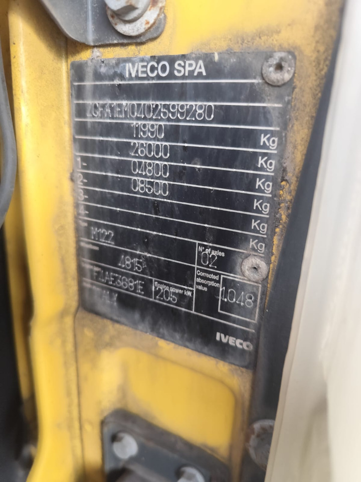 IVECO EUROCARGO 120E28P - Chassis vrachtwagen: afbeelding 2 IVECO EUROCARGO 120E28P - Chassis vrachtwagen: afbeelding 2