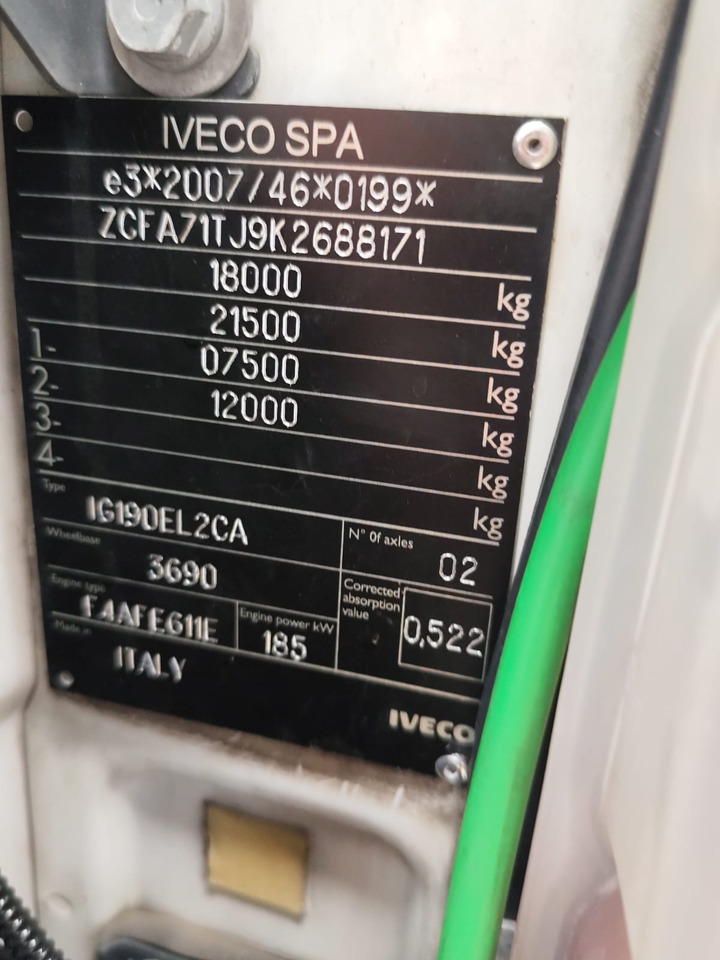 IVECO EUROCARGO 180-250 - Haakarmsysteem vrachtwagen, Kraanwagen: afbeelding 2 IVECO EUROCARGO 180-250 - Haakarmsysteem vrachtwagen, Kraanwagen: afbeelding 2