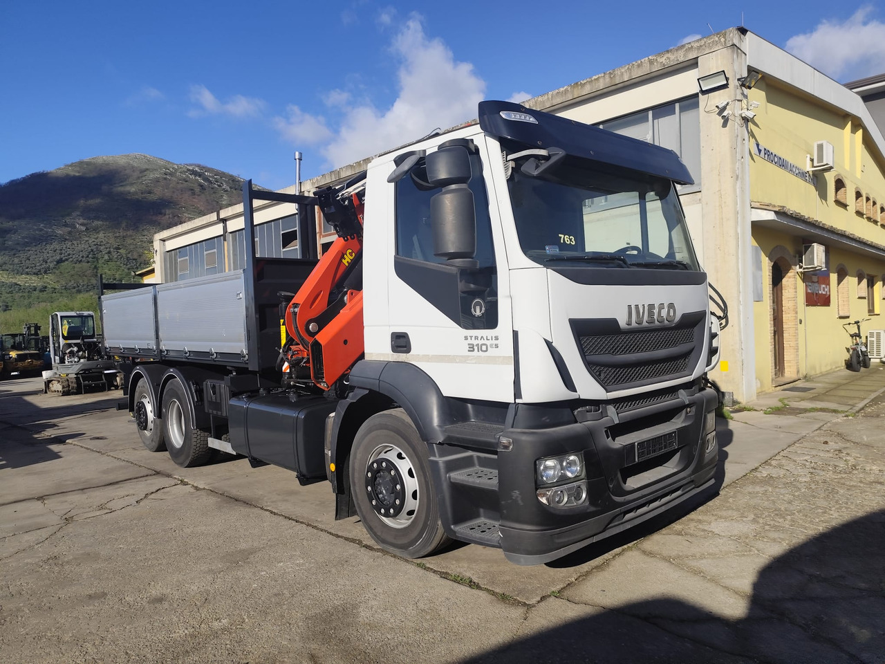 Kraanwagen, Kipper vrachtwagen IVECO STRALIS CUBE 260S31: afbeelding 44