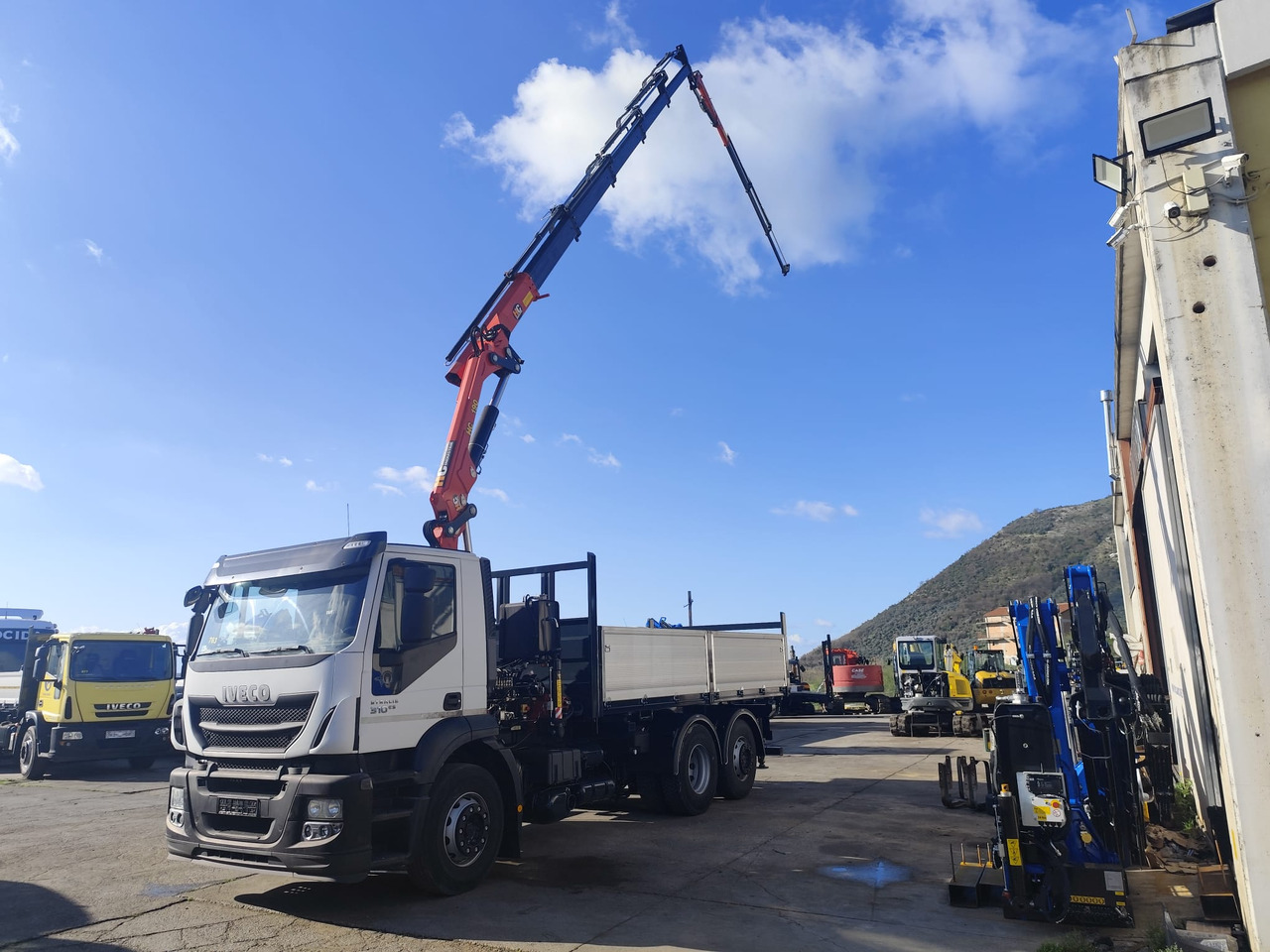 Kraanwagen, Kipper vrachtwagen IVECO STRALIS CUBE 260S31: afbeelding 25