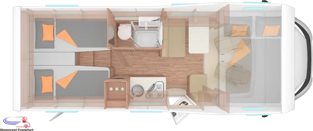 Wohnmobil Weinsberg CaraHome 650 MEG - Alkoof camper: afbeelding 3 Wohnmobil Weinsberg CaraHome 650 MEG - Alkoof camper: afbeelding 3