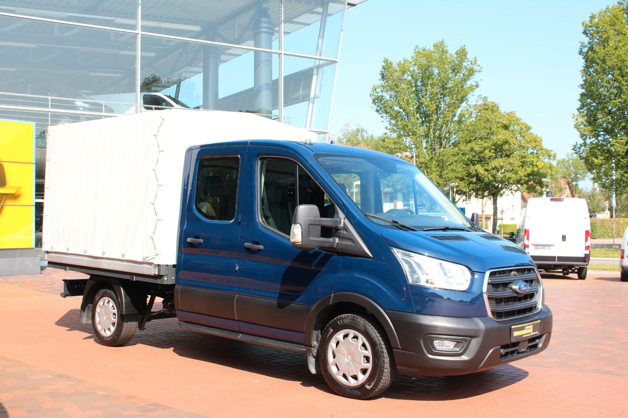 Ford Transit Pritsche 310 L2 Doka Plane el. Sitz - Huifzeil bedrijfswagen, Bestelwagen met dubbele cabine: afbeelding 1 Ford Transit Pritsche 310 L2 Doka Plane el. Sitz - Huifzeil bedrijfswagen, Bestelwagen met dubbele cabine: afbeelding 1