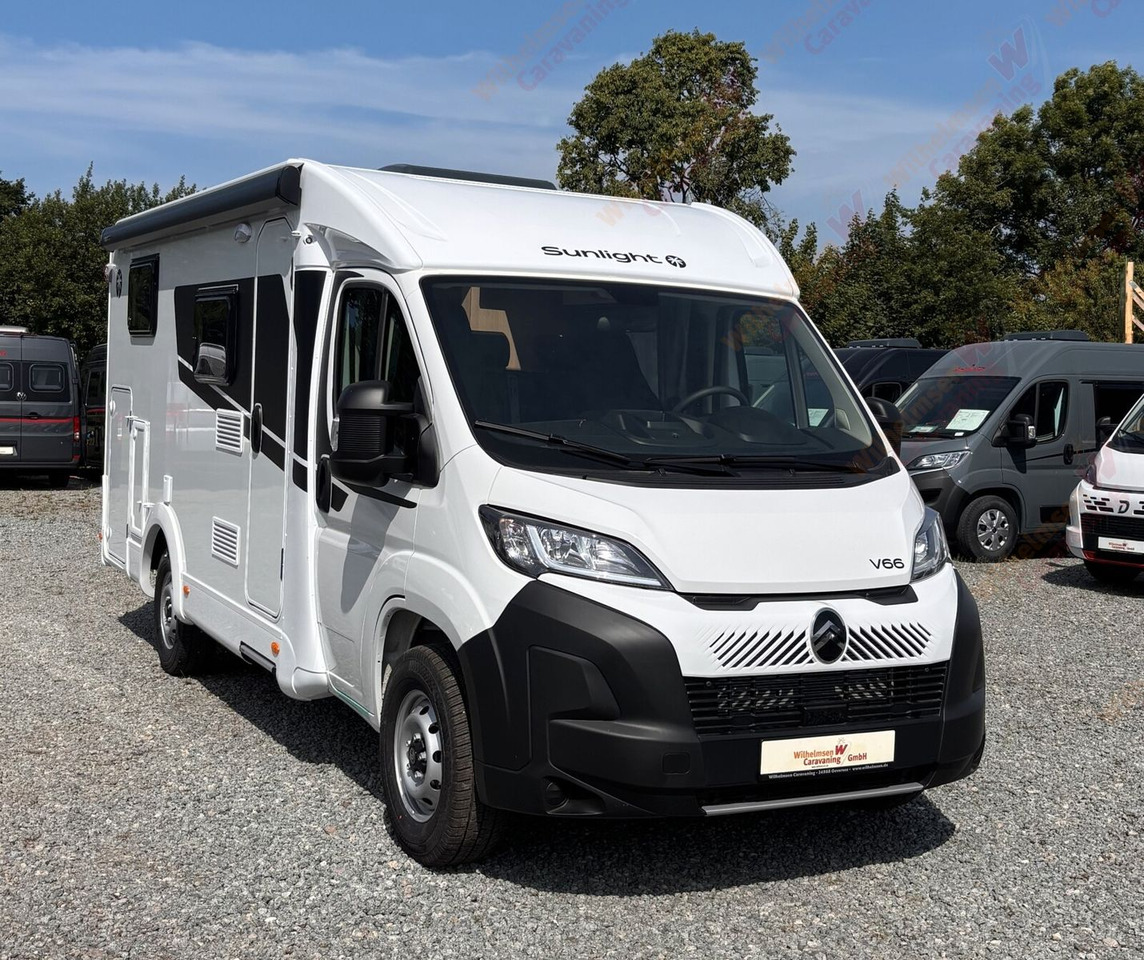 Sunlight V 66 Automatik*Markise*Fahrradträger*TV*90Liter - Half integraal camper: afbeelding 1 Sunlight V 66 Automatik*Markise*Fahrradträger*TV*90Liter - Half integraal camper: afbeelding 1