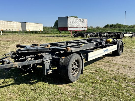 Krone AZ/DB07CLNF/18E Krone Lafette - Containertransporter/ Wissellaadbak aanhangwagen: afbeelding 1 Krone AZ/DB07CLNF/18E Krone Lafette - Containertransporter/ Wissellaadbak aanhangwagen: afbeelding 1