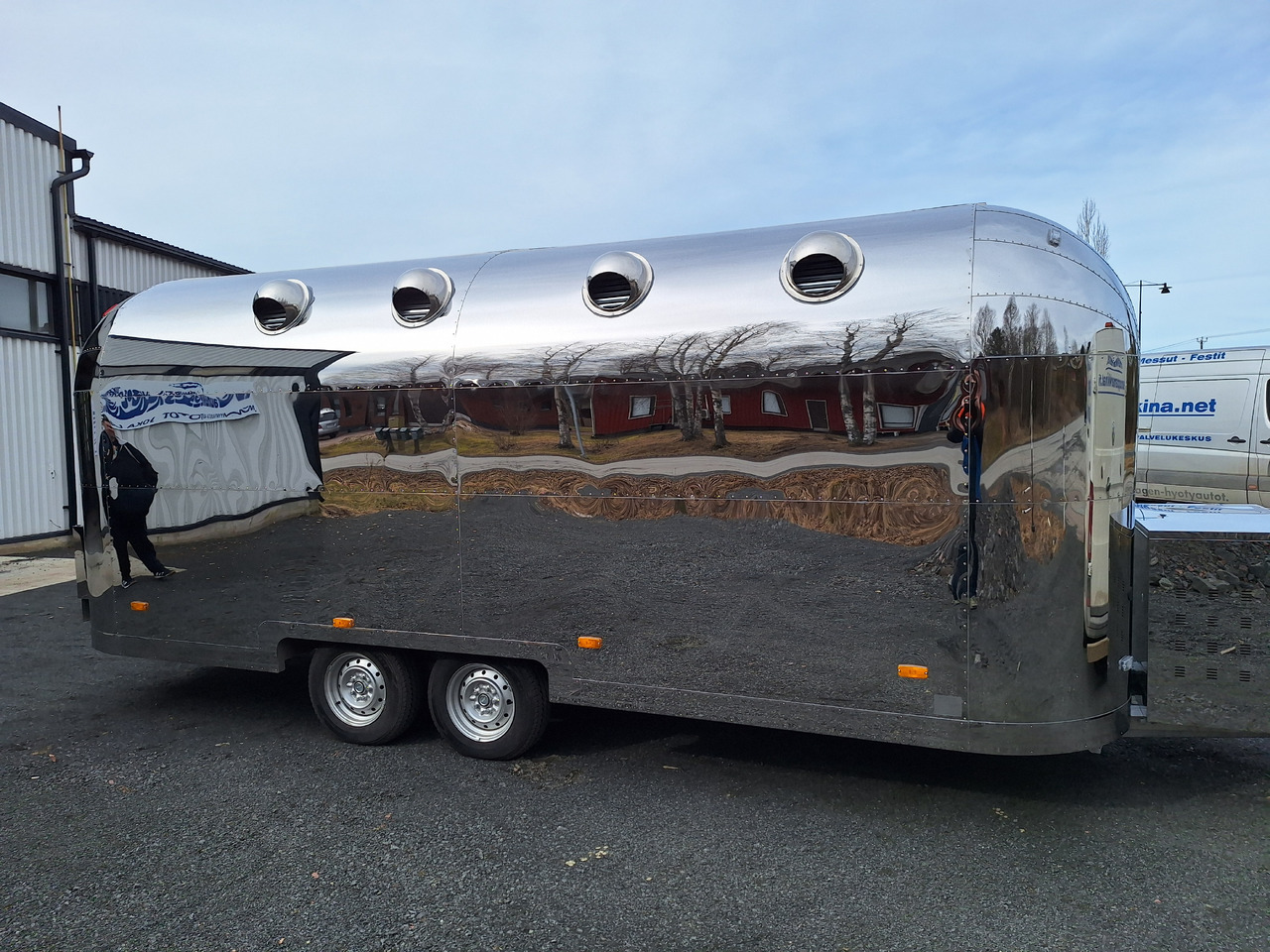 Deli Star Trailer American 5800 - EU standards - Verkoopwagen: afbeelding 1 Deli Star Trailer American 5800 - EU standards - Verkoopwagen: afbeelding 1
