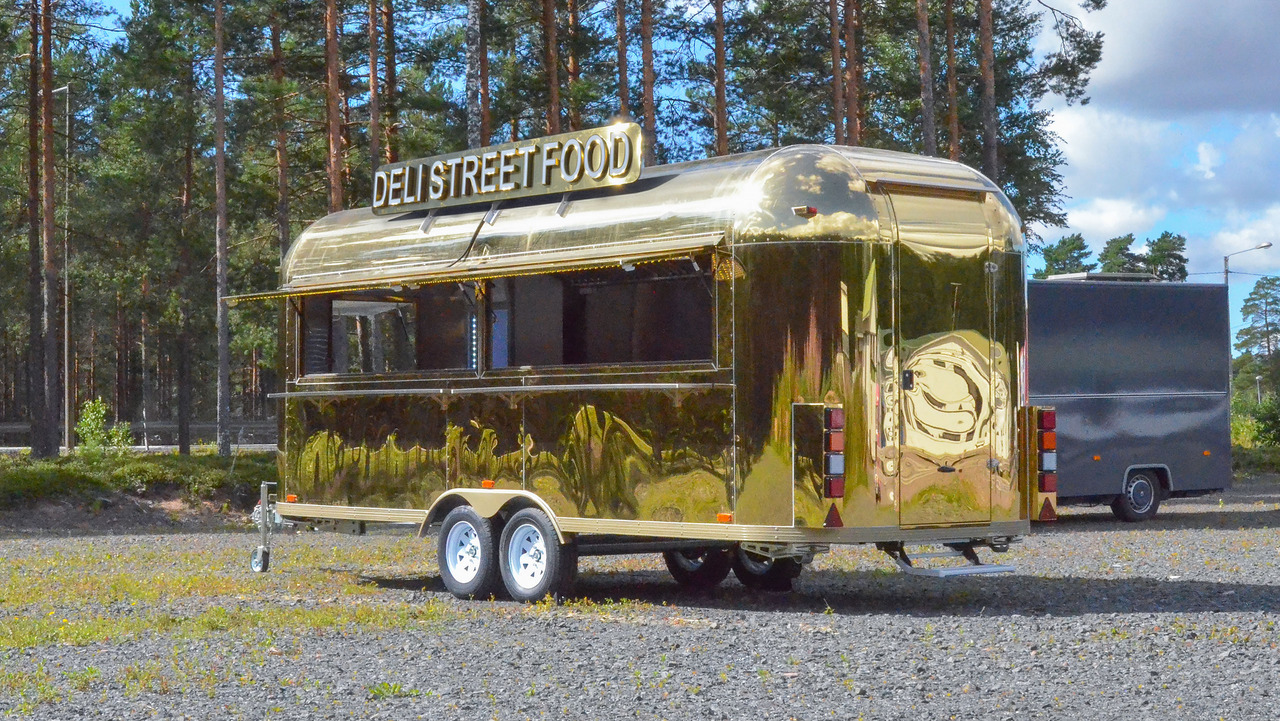 Deli Star Trailer American 6000 - EU Standards - Verkoopwagen: afbeelding 1 Deli Star Trailer American 6000 - EU Standards - Verkoopwagen: afbeelding 1