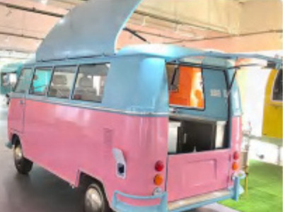 Deli Star Trailer Retro Minivan FR 4300 Electric - Verkoopwagen: afbeelding 4 Deli Star Trailer Retro Minivan FR 4300 Electric - Verkoopwagen: afbeelding 4