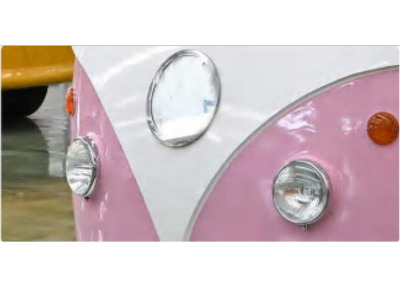 Deli Star Trailer Retro Minivan HR 4300 Electric - EU standards - Verkoopwagen: afbeelding 2 Deli Star Trailer Retro Minivan HR 4300 Electric - EU standards - Verkoopwagen: afbeelding 2