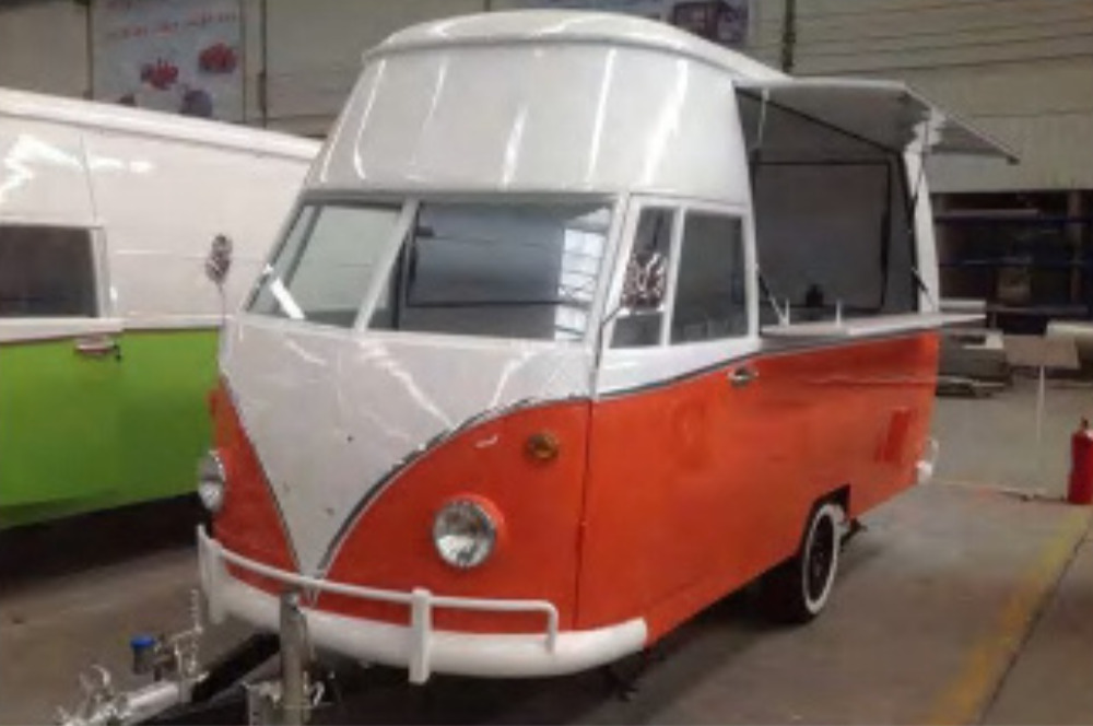 Deli Star Trailer Retro Minivan HR 4300 Towable - EU Standards - Verkoopwagen: afbeelding 2 Deli Star Trailer Retro Minivan HR 4300 Towable - EU Standards - Verkoopwagen: afbeelding 2