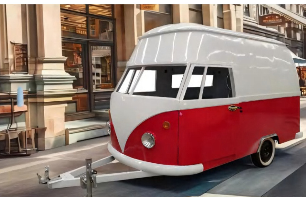 Deli Star Trailer Retro Minivan HR 4300 Towable - EU Standards - Verkoopwagen: afbeelding 3 Deli Star Trailer Retro Minivan HR 4300 Towable - EU Standards - Verkoopwagen: afbeelding 3