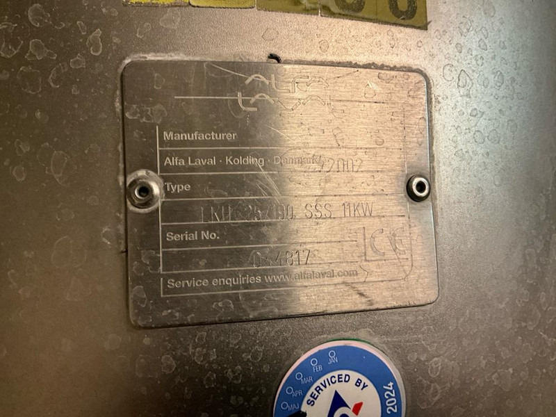 Alfa Romeo Laval LKH 25/190 - Luchtcompressor: afbeelding 5 Alfa Romeo Laval LKH 25/190 - Luchtcompressor: afbeelding 5