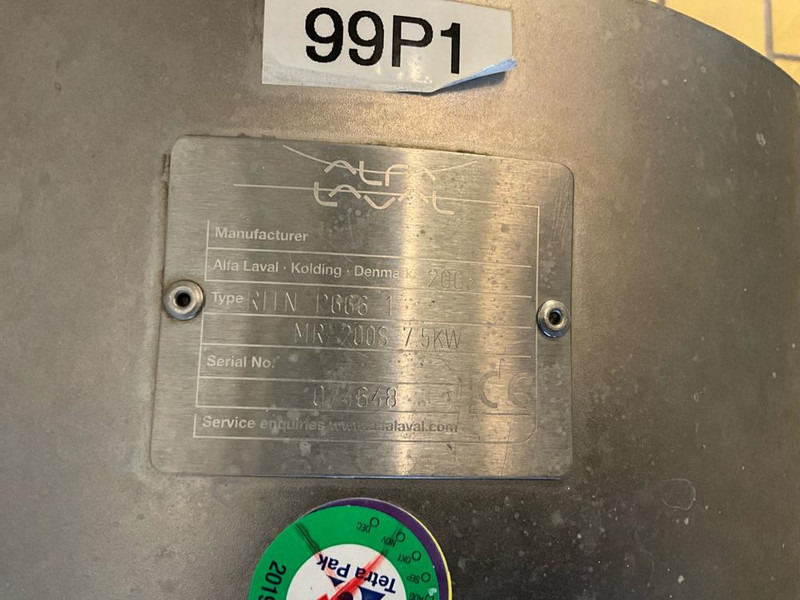 Alfa Romeo Laval MR 200S - Luchtcompressor: afbeelding 3 Alfa Romeo Laval MR 200S - Luchtcompressor: afbeelding 3