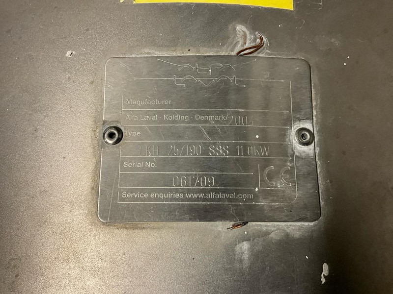 Alfa Romeo Laval - Luchtcompressor: afbeelding 2 Alfa Romeo Laval - Luchtcompressor: afbeelding 2