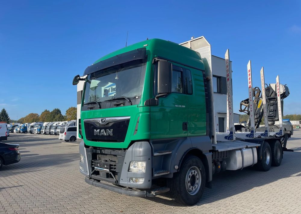 MAN TGX 26.500, 6x4, HDS EPSILOM M12Z, do transportu drewna. - Houttransport, Kraanwagen: afbeelding 2 MAN TGX 26.500, 6x4, HDS EPSILOM M12Z, do transportu drewna. - Houttransport, Kraanwagen: afbeelding 2