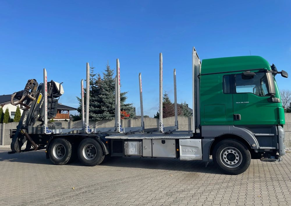 MAN TGX 26.500, 6x4, HDS EPSILOM M12Z, do transportu drewna. - Houttransport, Kraanwagen: afbeelding 1 MAN TGX 26.500, 6x4, HDS EPSILOM M12Z, do transportu drewna. - Houttransport, Kraanwagen: afbeelding 1