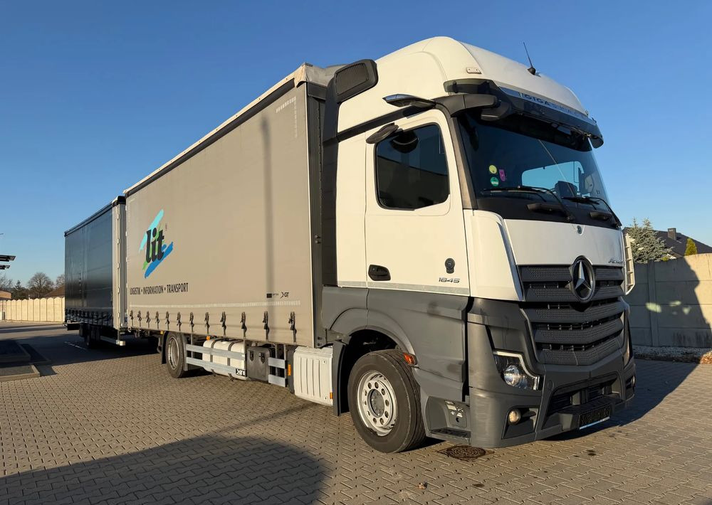 Mercedes-Benz ACTROS 1845 Zestaw przestrzenny przejazdowy120m3 - Schuifzeilen vrachtwagen: afbeelding 4 Mercedes-Benz ACTROS 1845 Zestaw przestrzenny przejazdowy120m3 - Schuifzeilen vrachtwagen: afbeelding 4