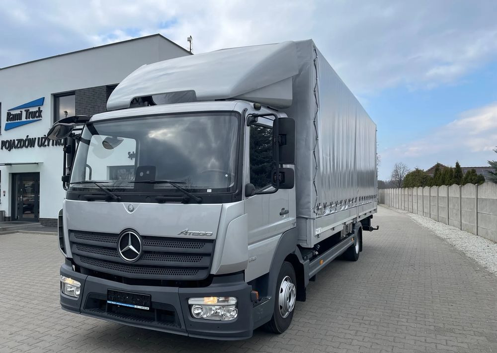 Mercedes-Benz ATEGO 818 KLIMA, WEBASTO - Schuifzeilen vrachtwagen: afbeelding 1 Mercedes-Benz ATEGO 818 KLIMA, WEBASTO - Schuifzeilen vrachtwagen: afbeelding 1