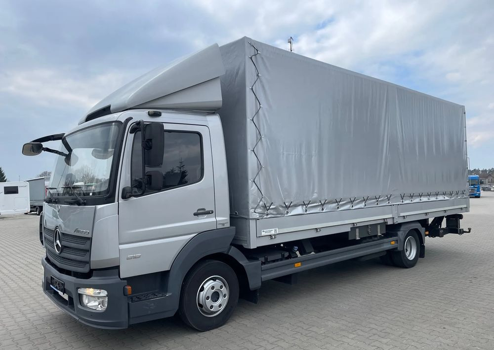 Mercedes-Benz ATEGO 818 KLIMA, WEBASTO - Schuifzeilen vrachtwagen: afbeelding 2 Mercedes-Benz ATEGO 818 KLIMA, WEBASTO - Schuifzeilen vrachtwagen: afbeelding 2