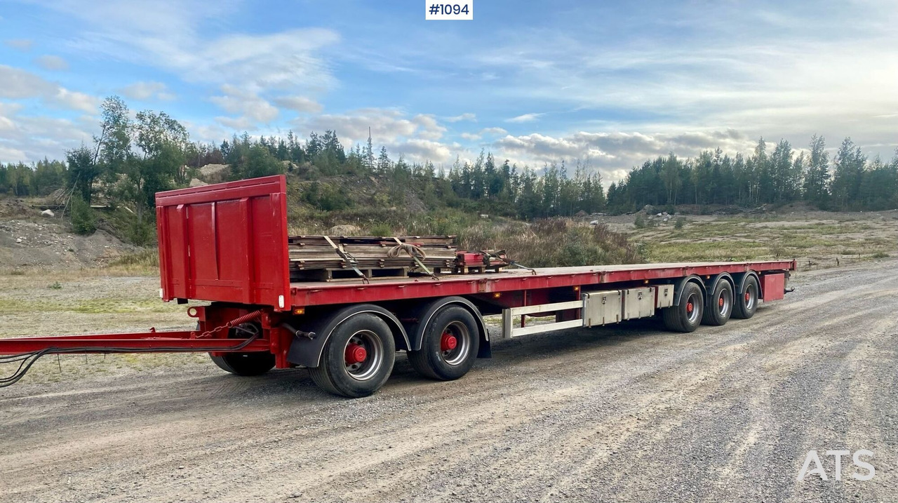 NTM 5-akselinen Lavaperävaunu - Open/ Plateau aanhangwagen: afbeelding 2 NTM 5-akselinen Lavaperävaunu - Open/ Plateau aanhangwagen: afbeelding 2