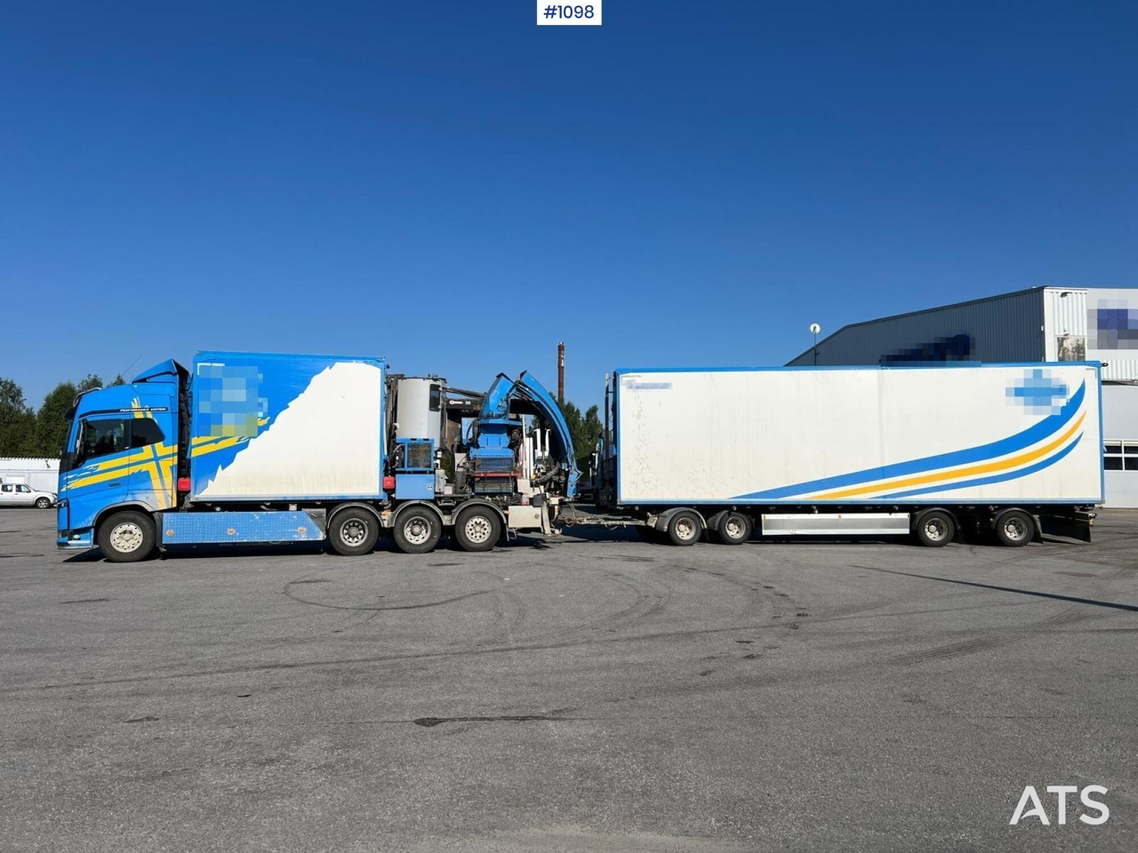 Volvo FH16 8*4 Flishugg - Houtversnipperaar: afbeelding 1 Volvo FH16 8*4 Flishugg - Houtversnipperaar: afbeelding 1