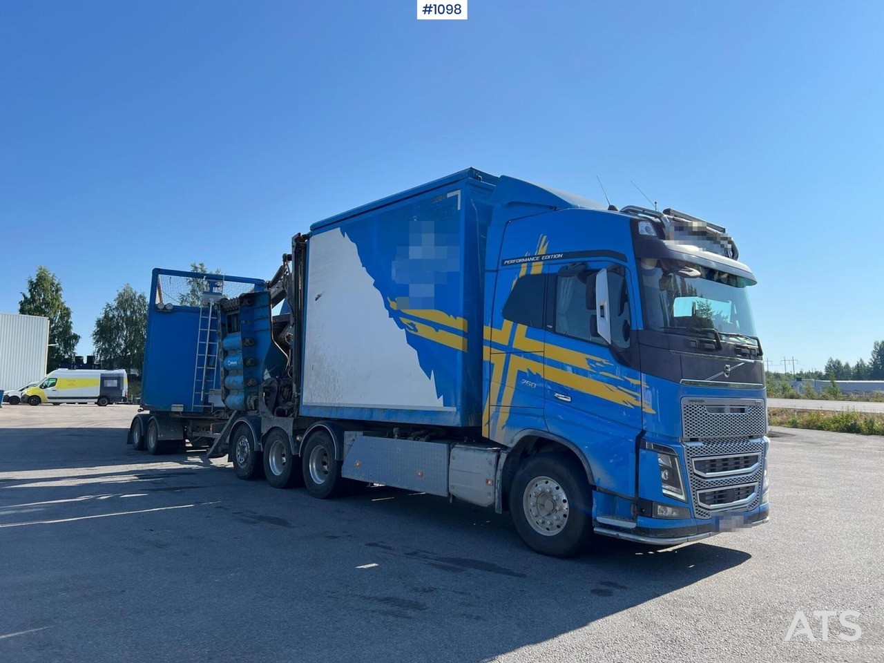 Volvo FH16 8*4 Flishugg - Houtversnipperaar: afbeelding 2 Volvo FH16 8*4 Flishugg - Houtversnipperaar: afbeelding 2