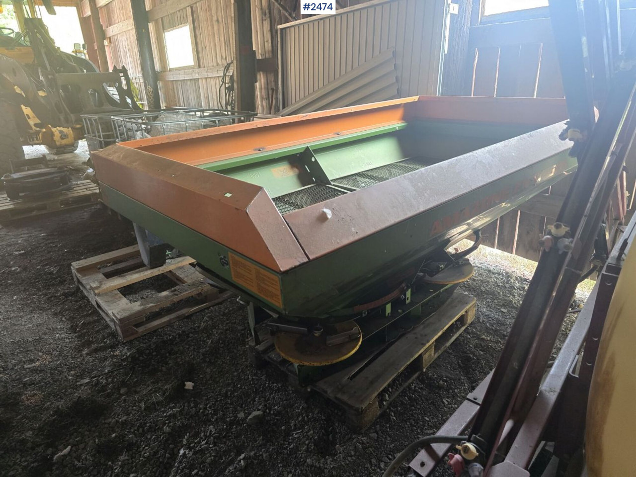 Amazone ZA-U 1501 fertilizer spreader - Kunstmeststrooier: afbeelding 1 Amazone ZA-U 1501 fertilizer spreader - Kunstmeststrooier: afbeelding 1