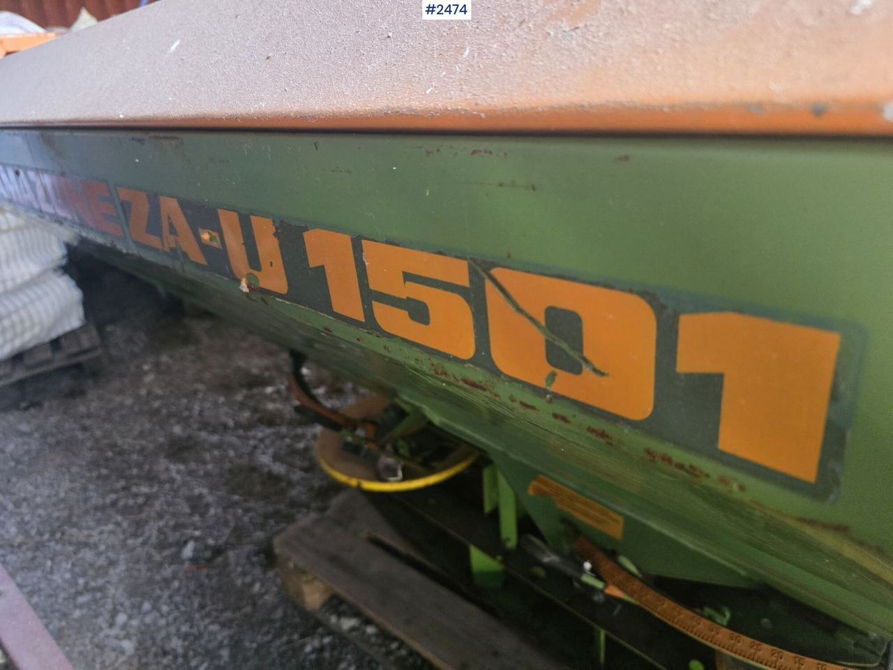 Amazone ZA-U 1501 fertilizer spreader - Kunstmeststrooier: afbeelding 4 Amazone ZA-U 1501 fertilizer spreader - Kunstmeststrooier: afbeelding 4