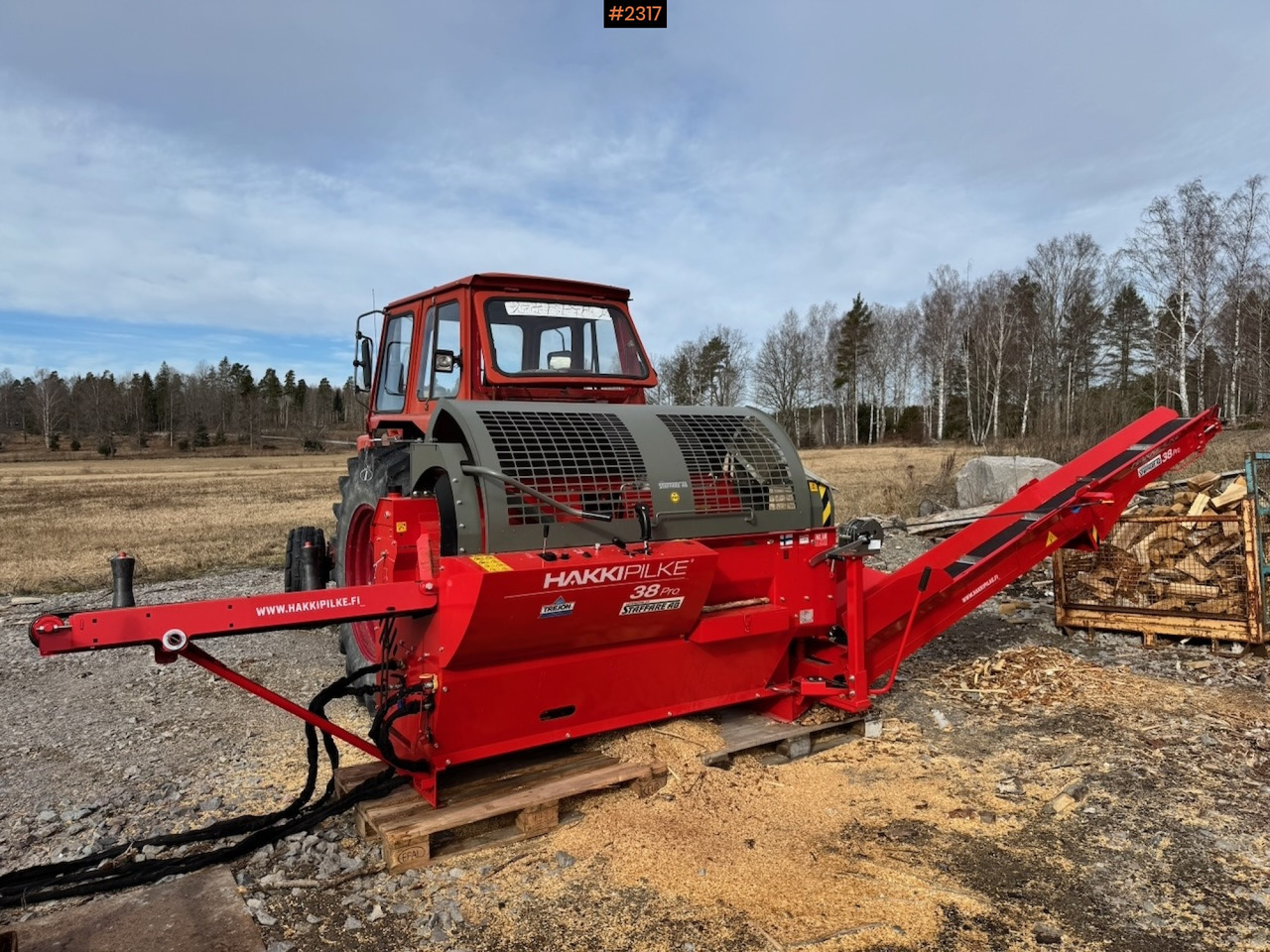 Hakki Pilke 38 Pro PTO firewood processor with table - Bosbouwmachine: afbeelding 2 Hakki Pilke 38 Pro PTO firewood processor with table - Bosbouwmachine: afbeelding 2