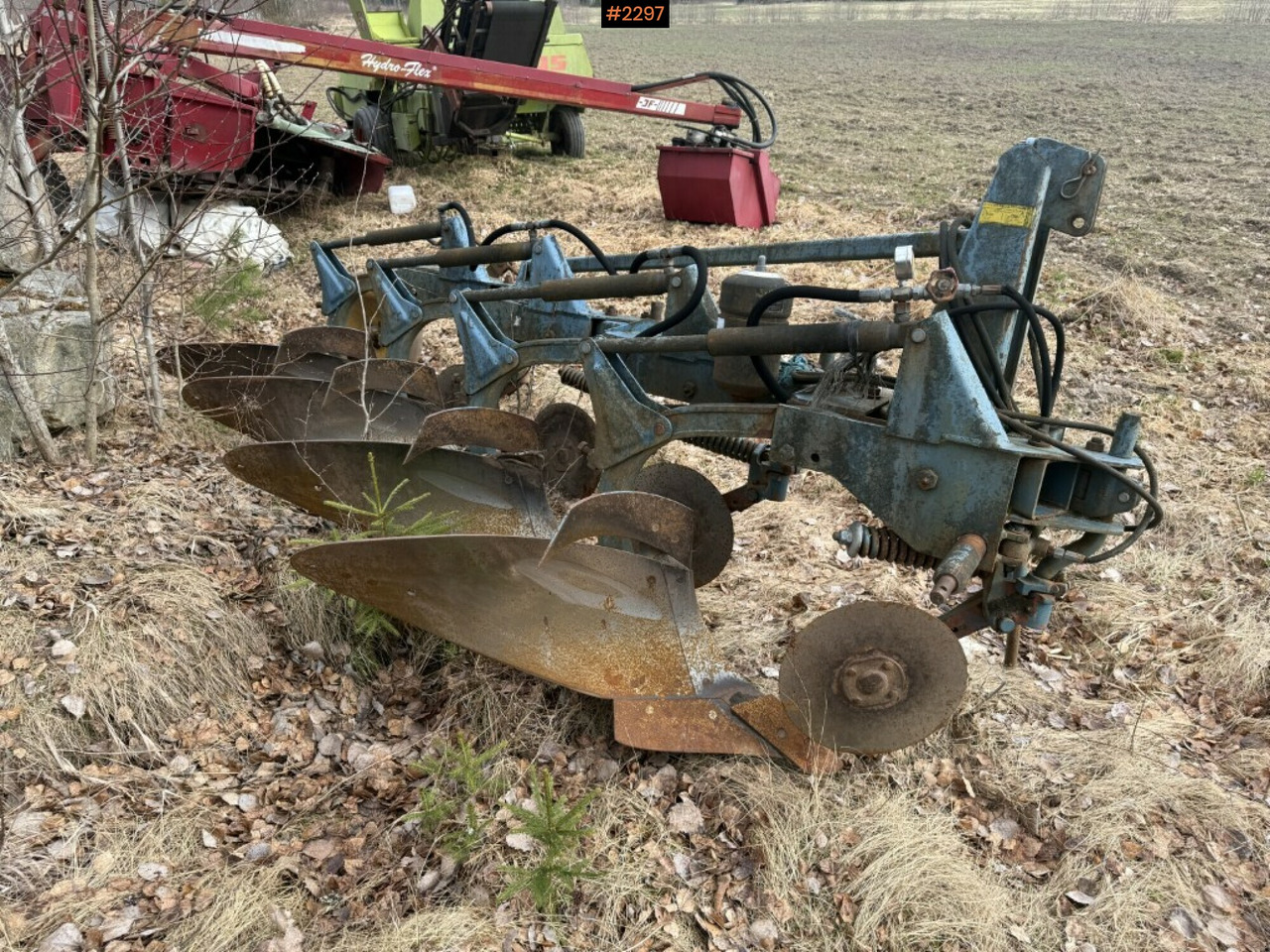 Brick Plough 4 furrow Överum C 487 - Grondbewerking toebehoor: afbeelding 4 Brick Plough 4 furrow Överum C 487 - Grondbewerking toebehoor: afbeelding 4