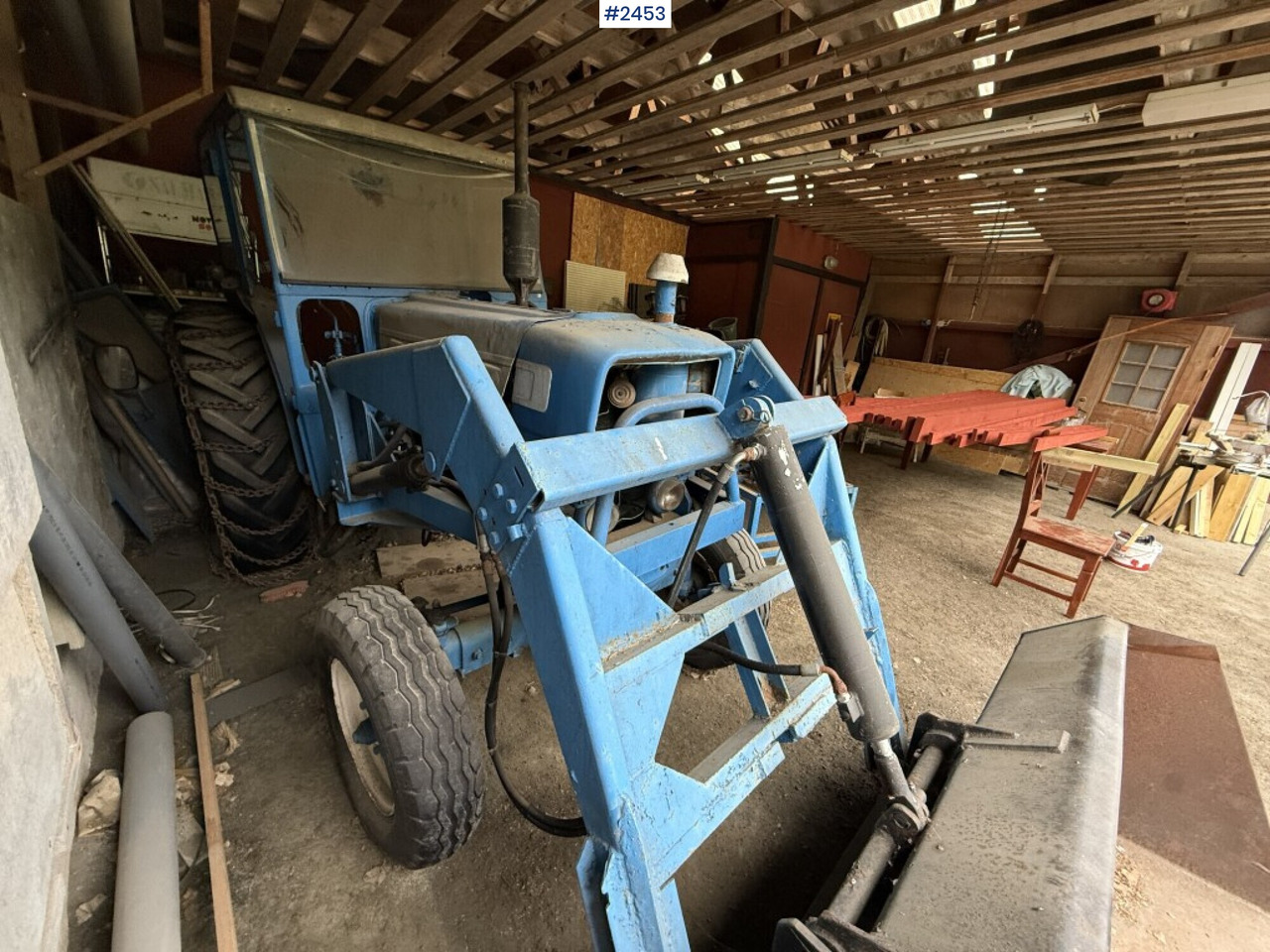 Tractor Ford Super Major 5000 with front loader Rep. object: afbeelding 7