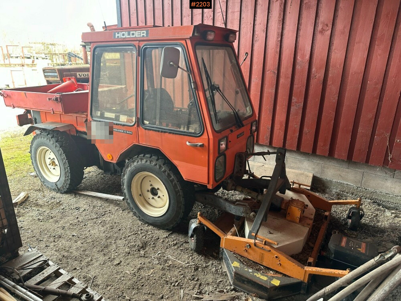 Tool carrier, Holder C500 with mowing unit - Gemeentelijke machine/ Speciaal: afbeelding 1 Tool carrier, Holder C500 with mowing unit - Gemeentelijke machine/ Speciaal: afbeelding 1