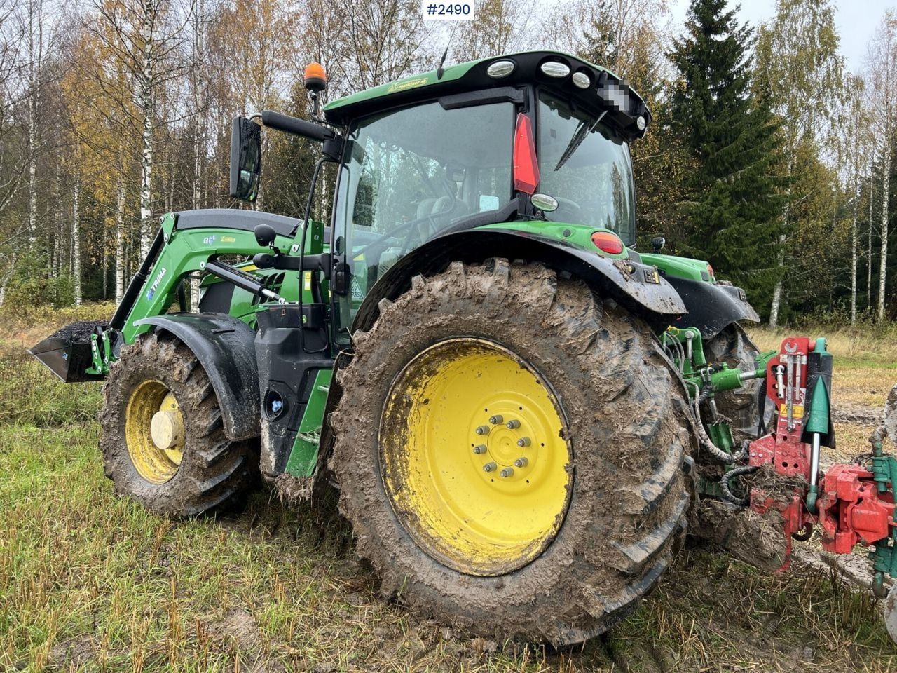 Leasing  JOHN DEERE 6155R Agricultural tractor JOHN DEERE 6155R Agricultural tractor: afbeelding 8 Leasing  JOHN DEERE 6155R Agricultural tractor JOHN DEERE 6155R Agricultural tractor: afbeelding 8